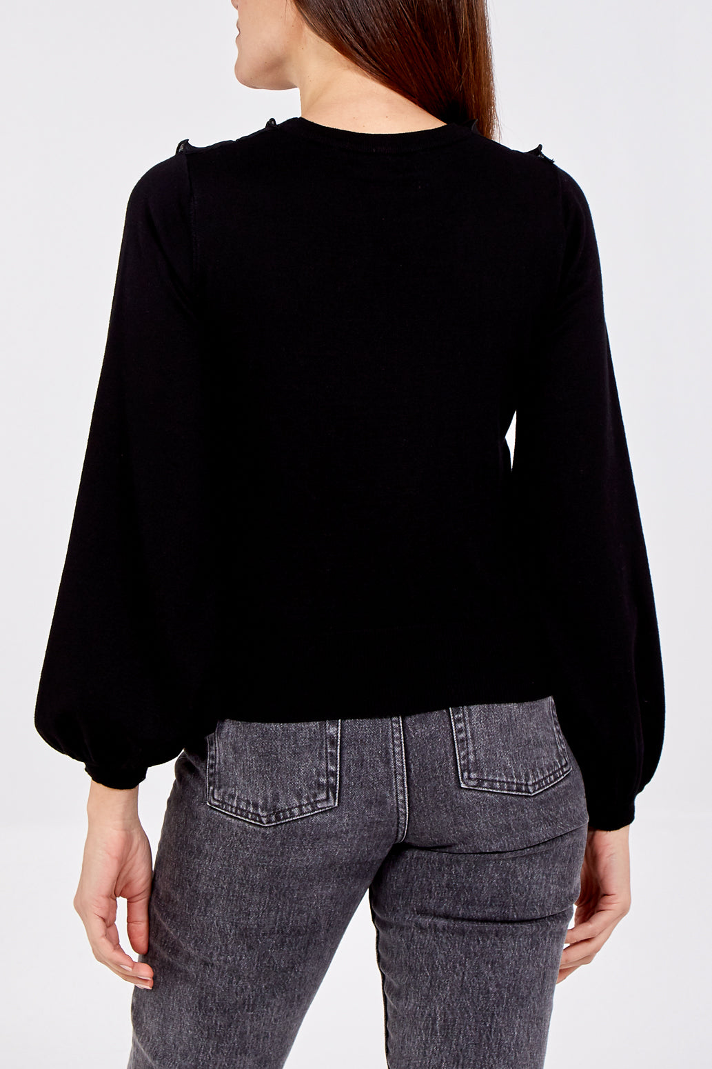 Woven Detail Jumper