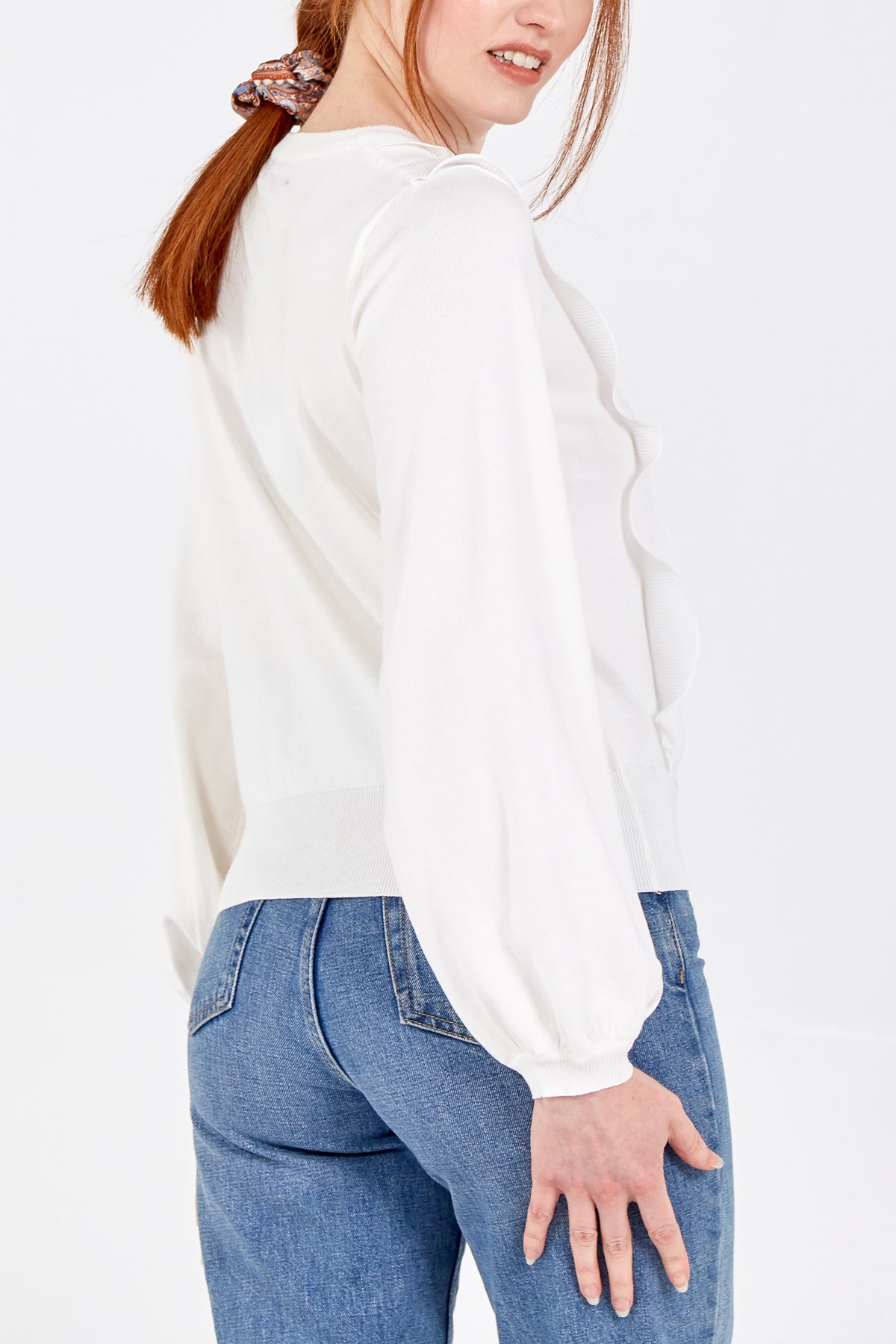 Woven Detail Jumper