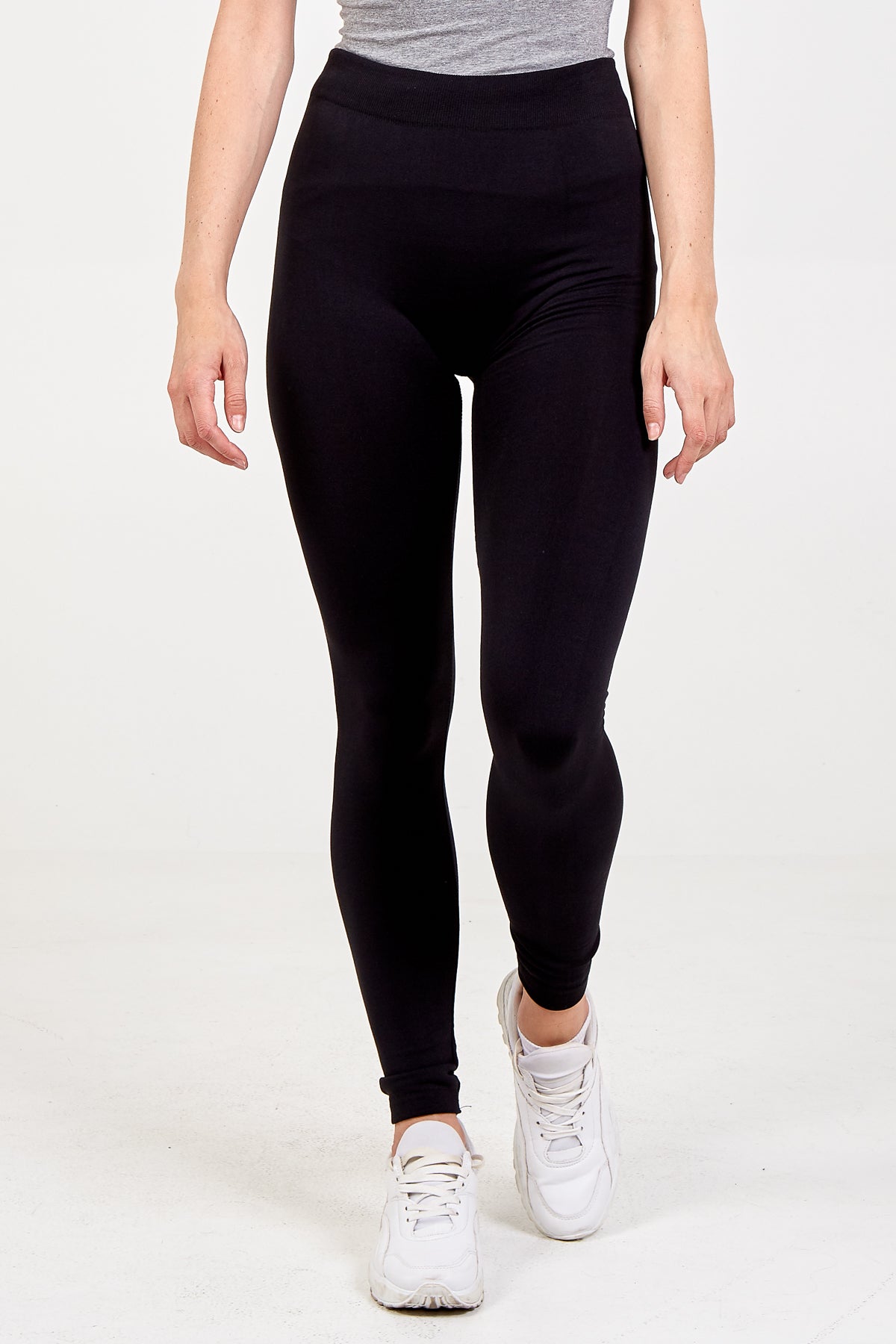 Small Black Basic Legging