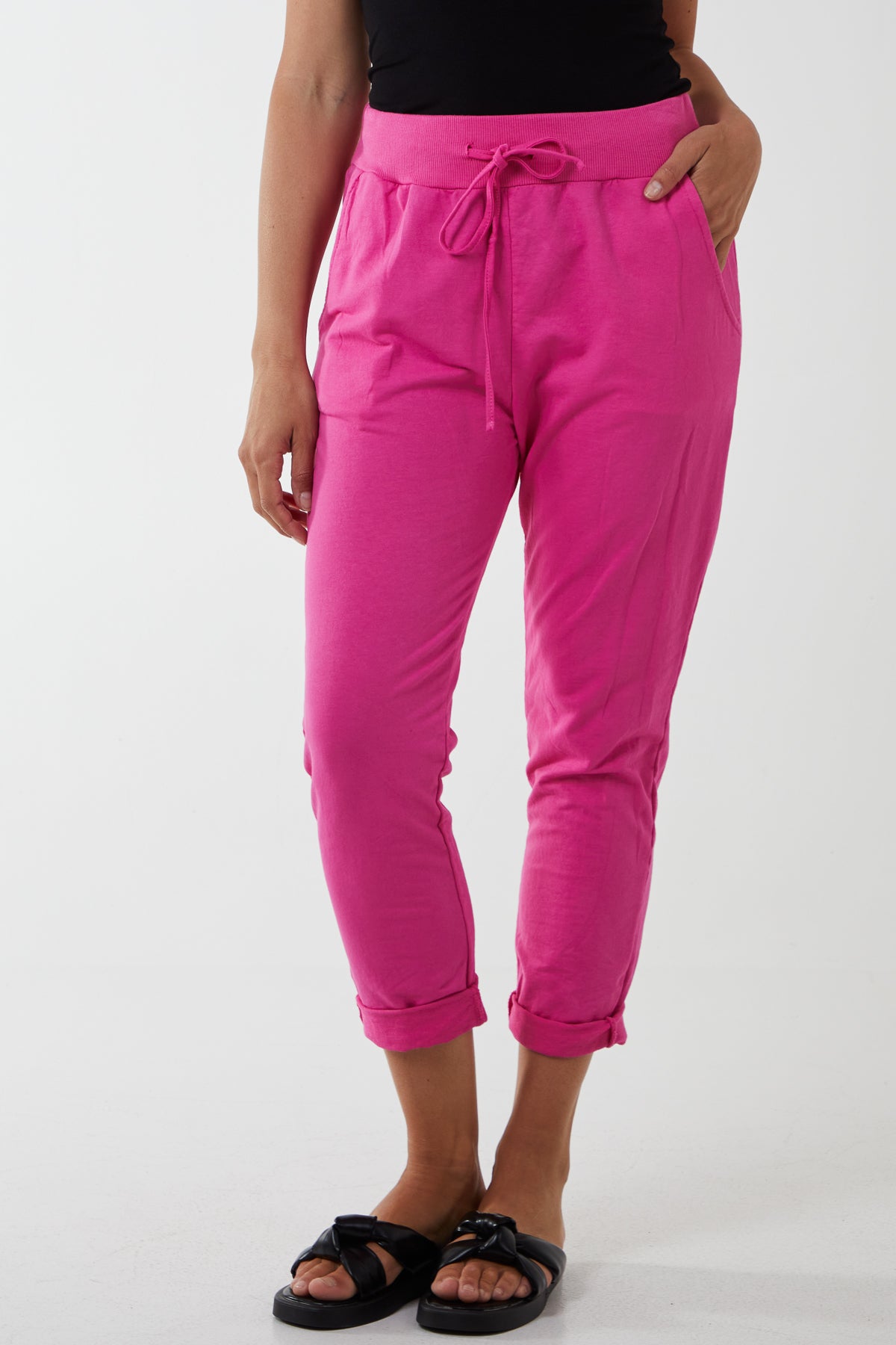 Plain Elasticated Joggers