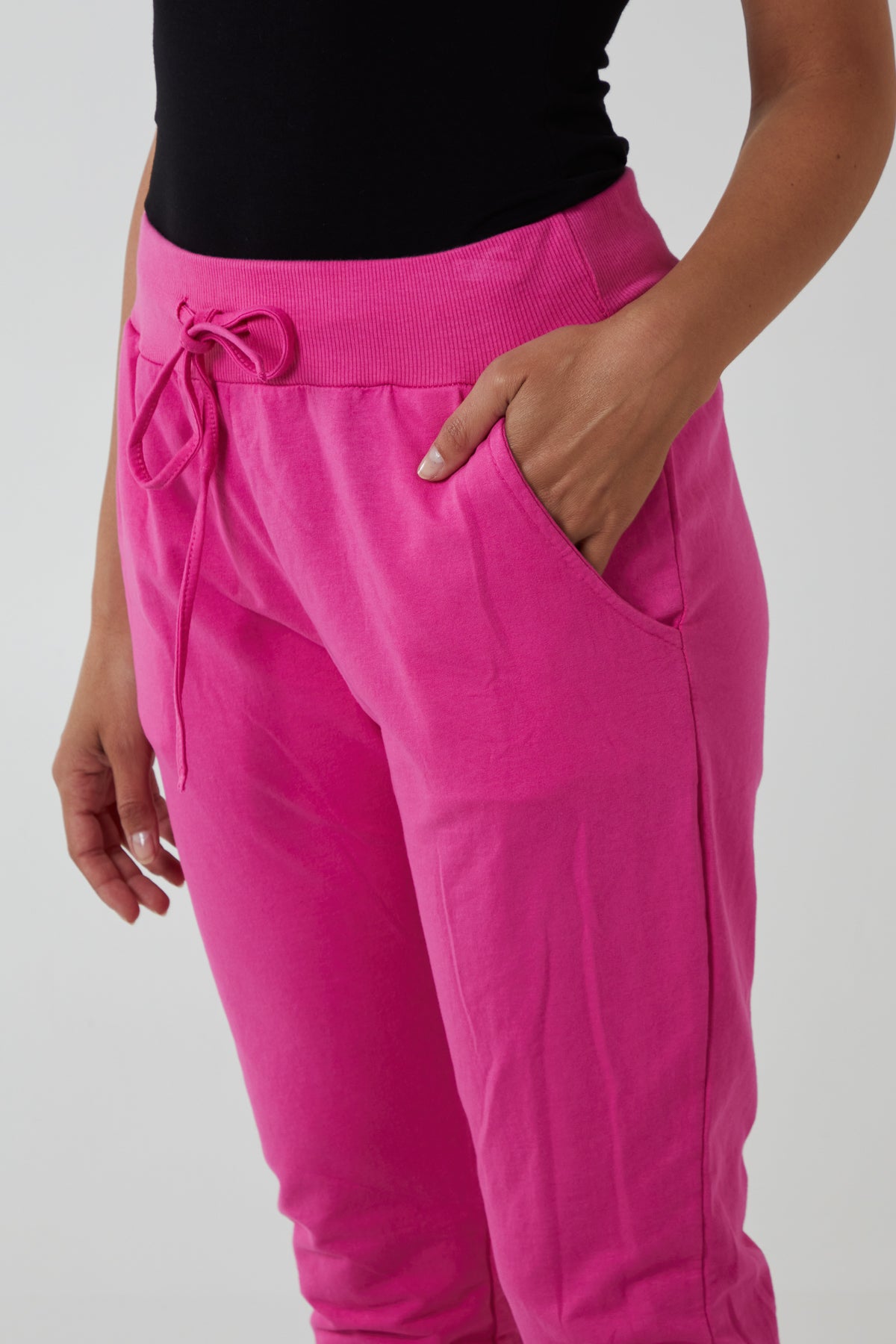 Plain Elasticated Joggers