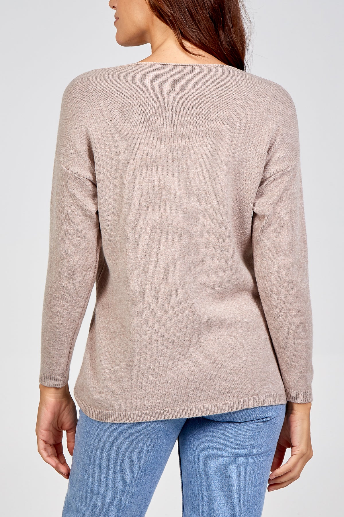 Ribbed Star Jumper