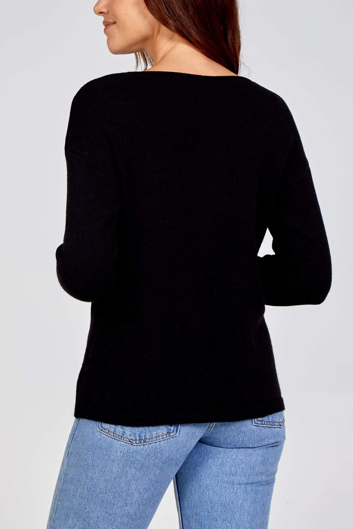 Ribbed Star Jumper