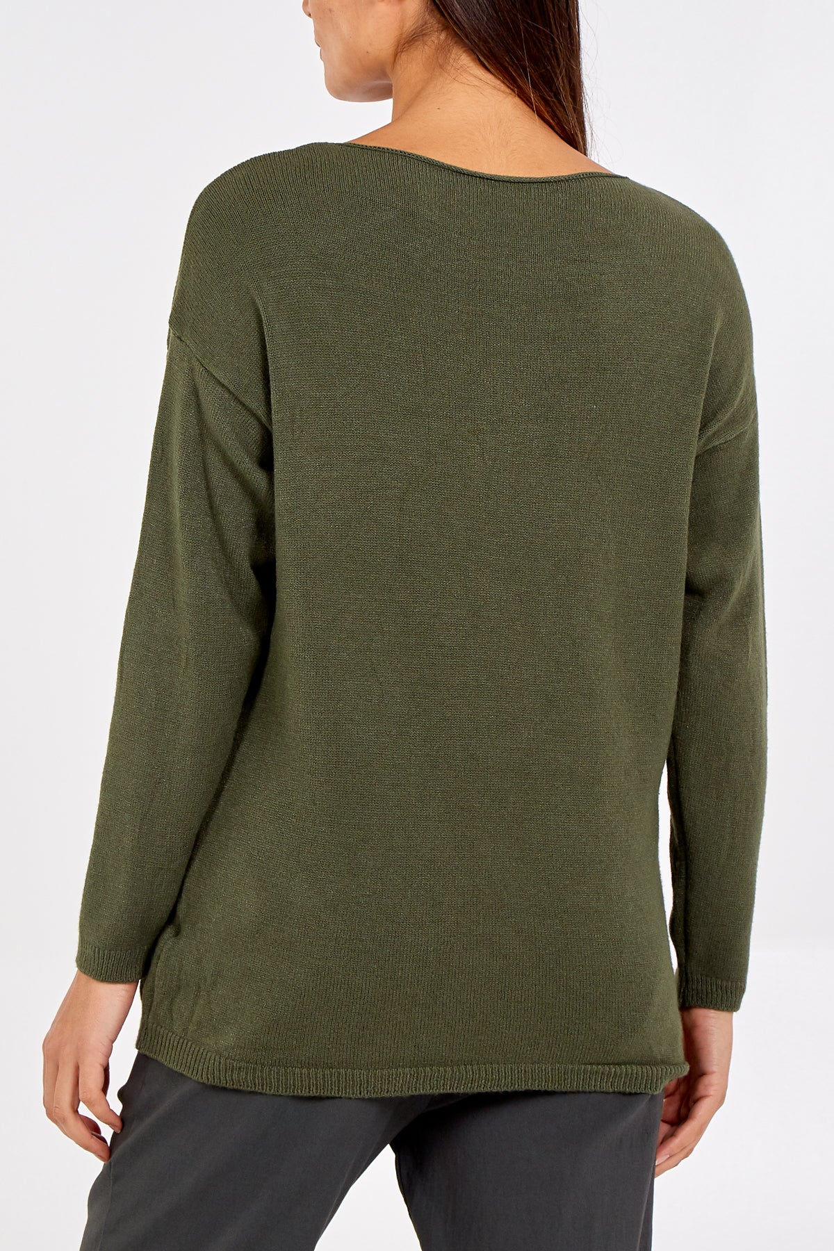 Ribbed Star Jumper
