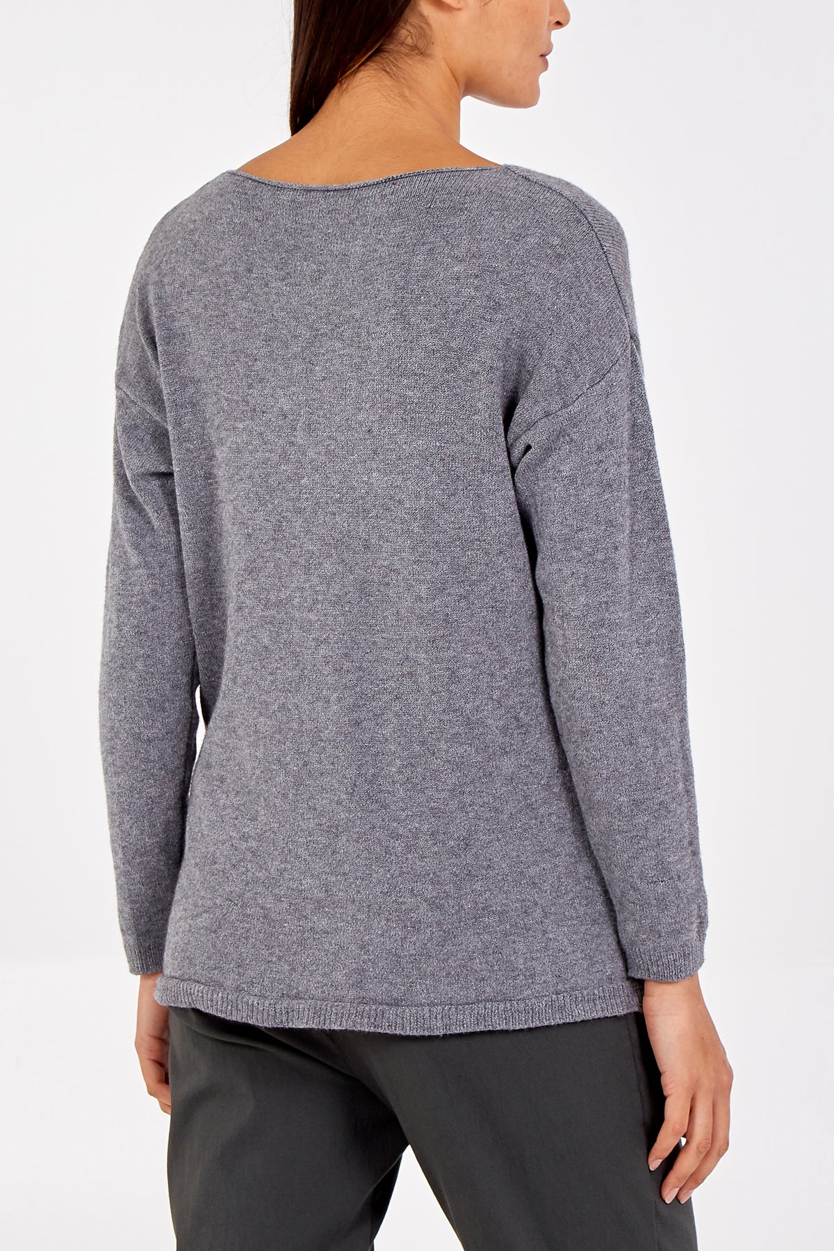 Ribbed Star Jumper