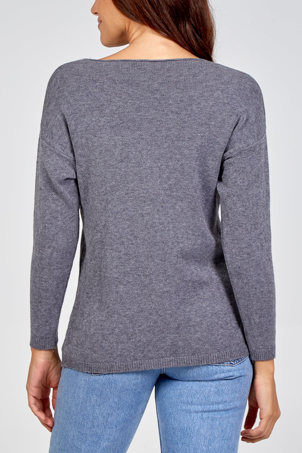 Ribbed Star Jumper