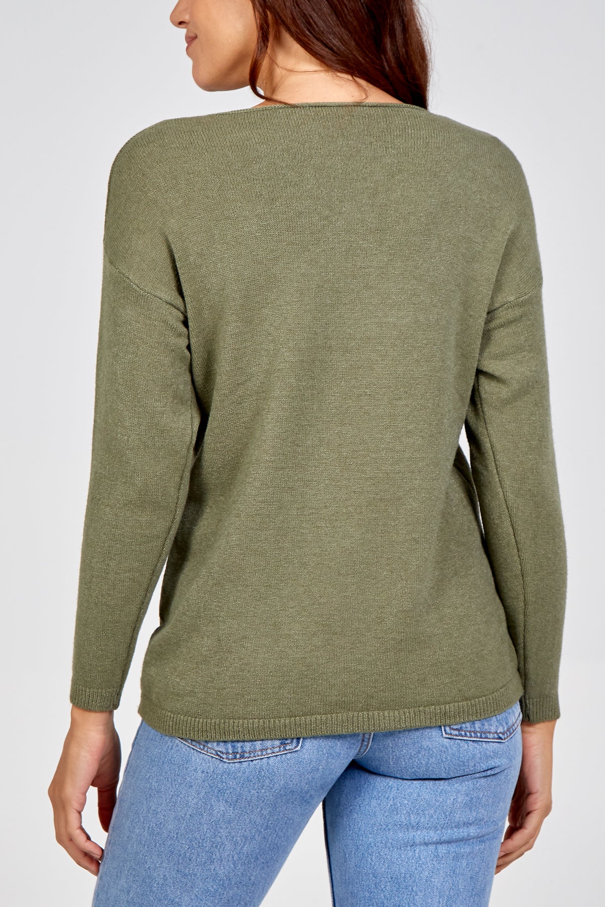 Ribbed Star Jumper