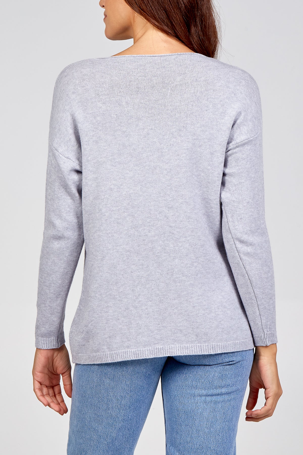 Ribbed Star Jumper