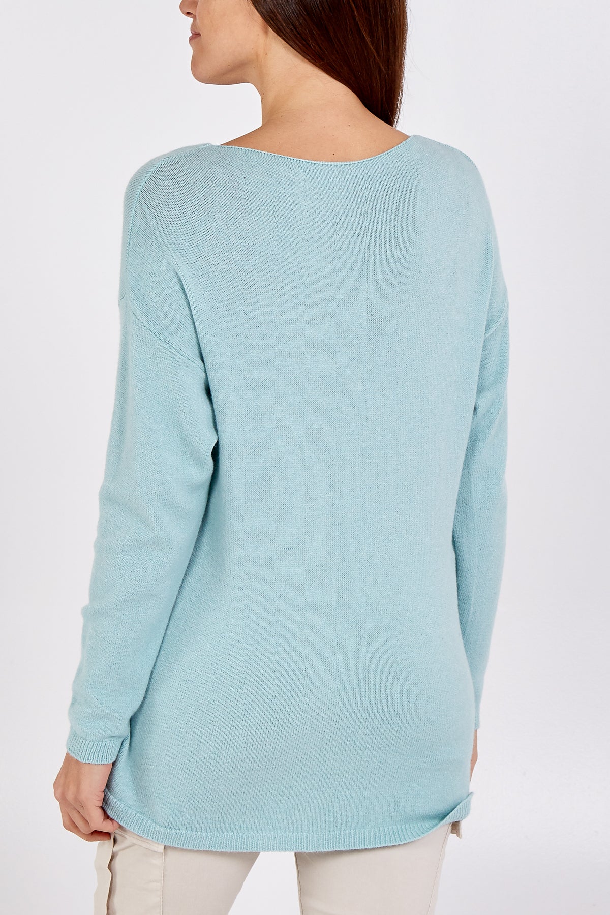 Ribbed Star Jumper