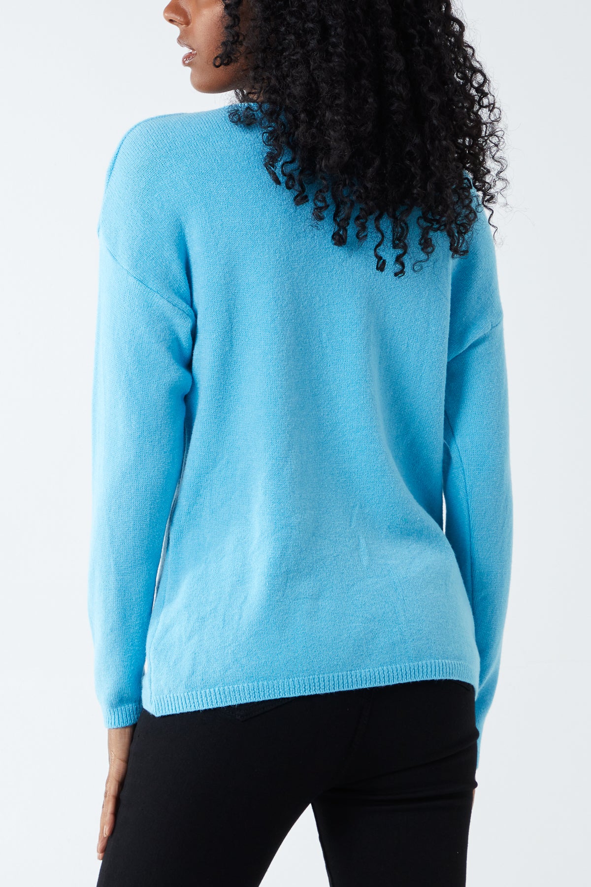 Ribbed Star Jumper