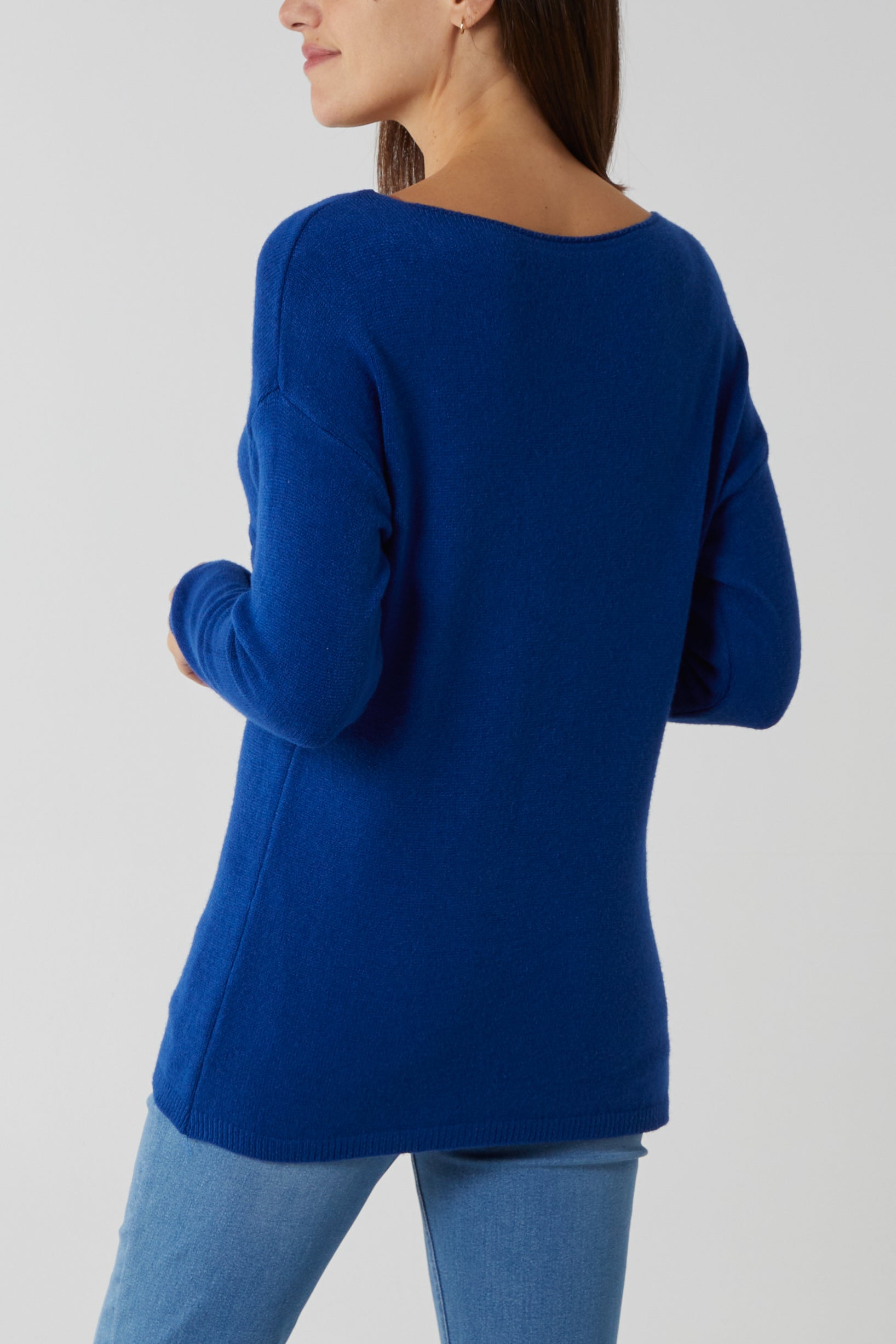 Ribbed Star Jumper