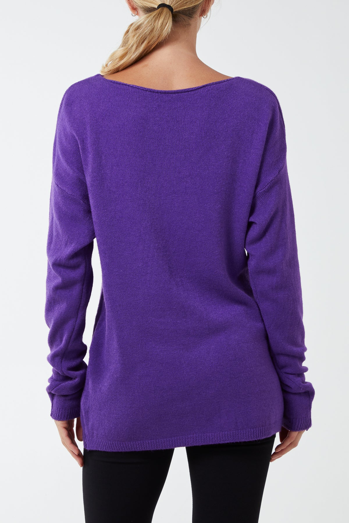 Ribbed Star Jumper