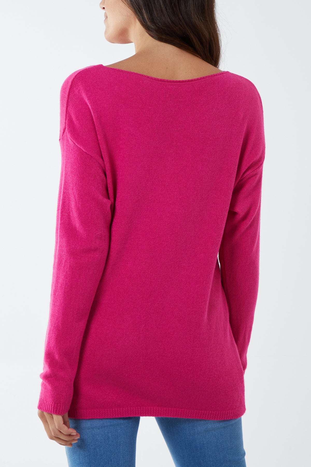 Ribbed Star Jumper