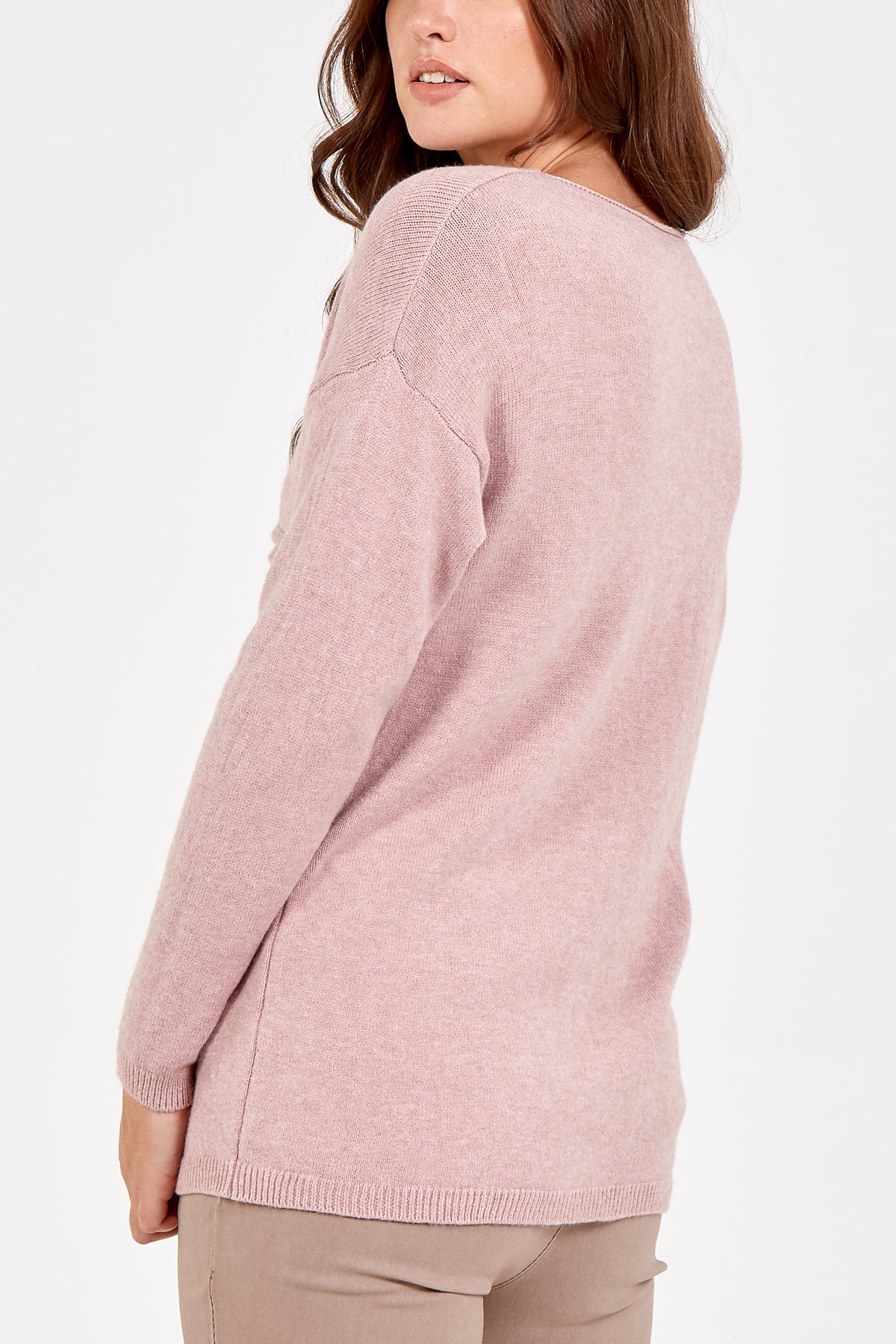 Ribbed Star Jumper