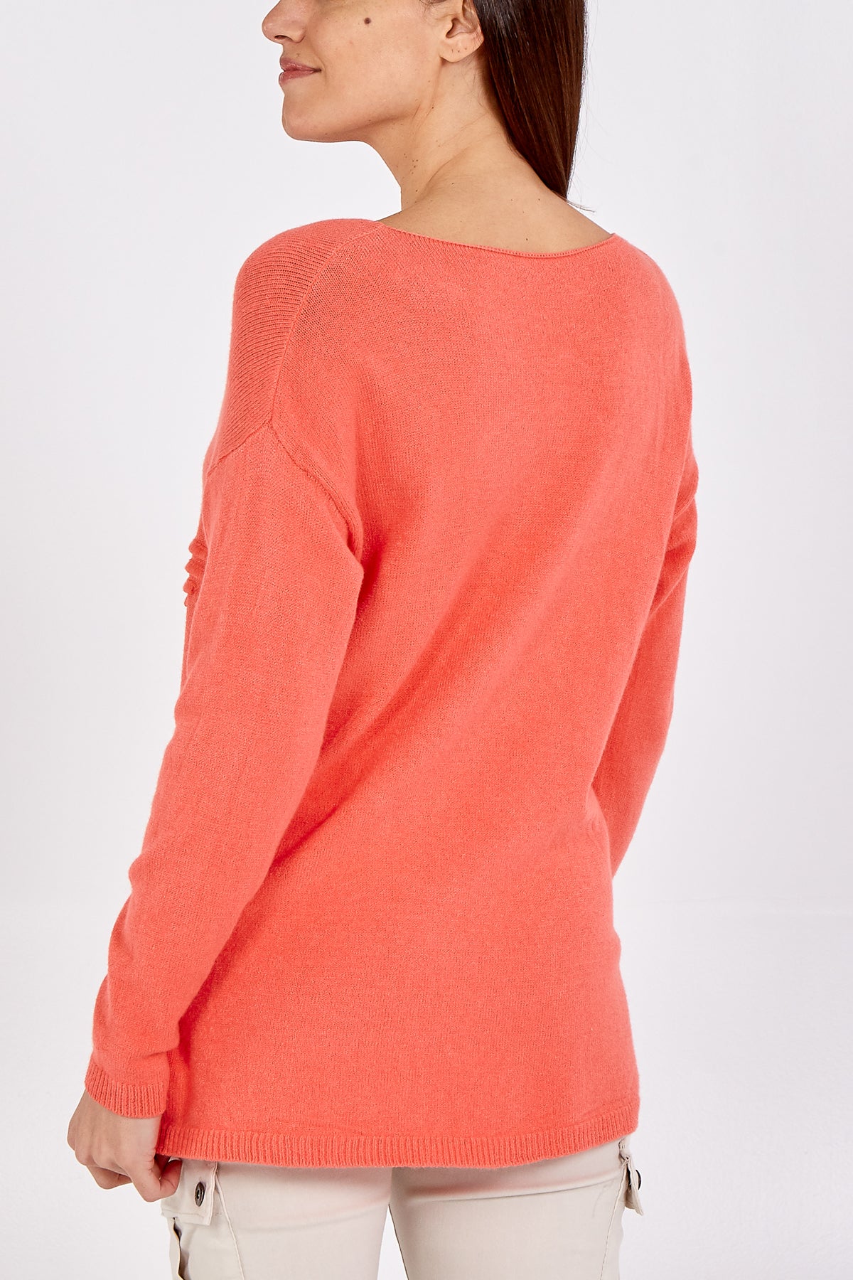 Ribbed Star Jumper