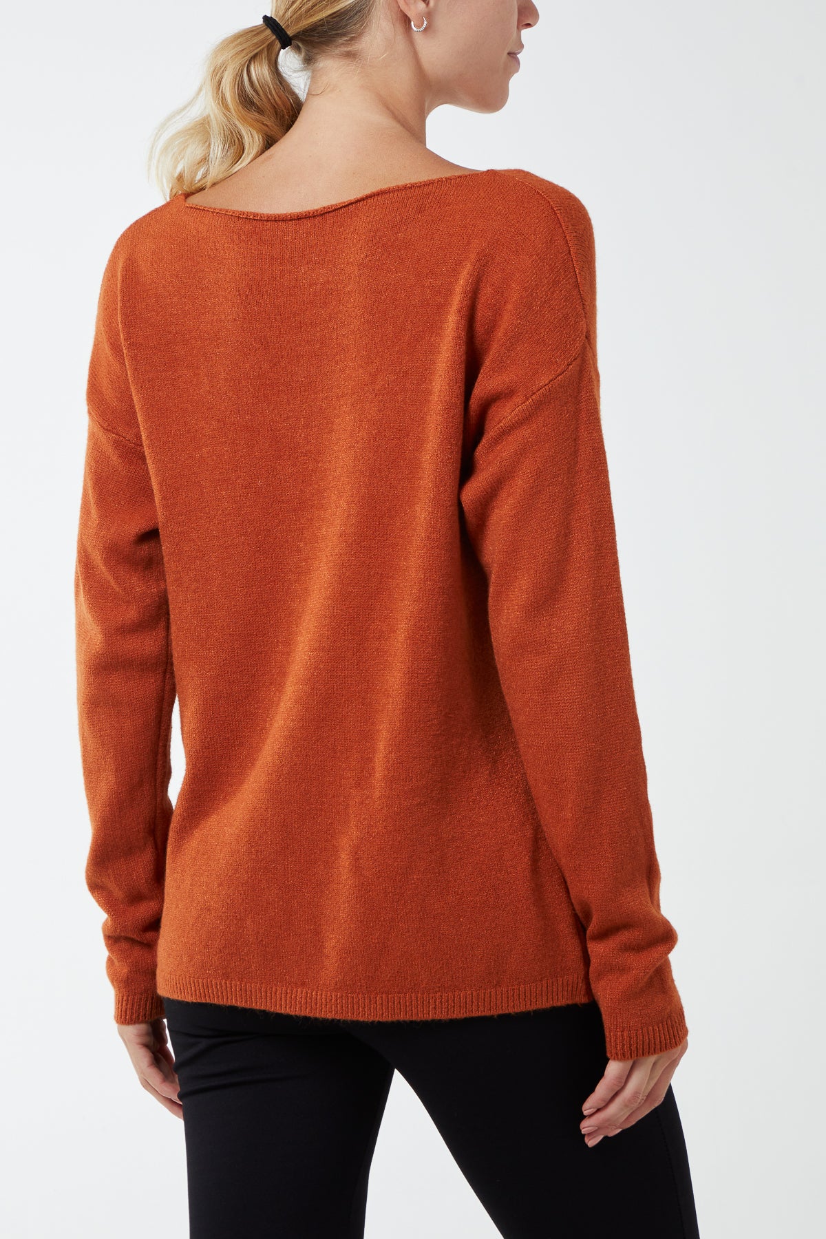 Ribbed Star Jumper