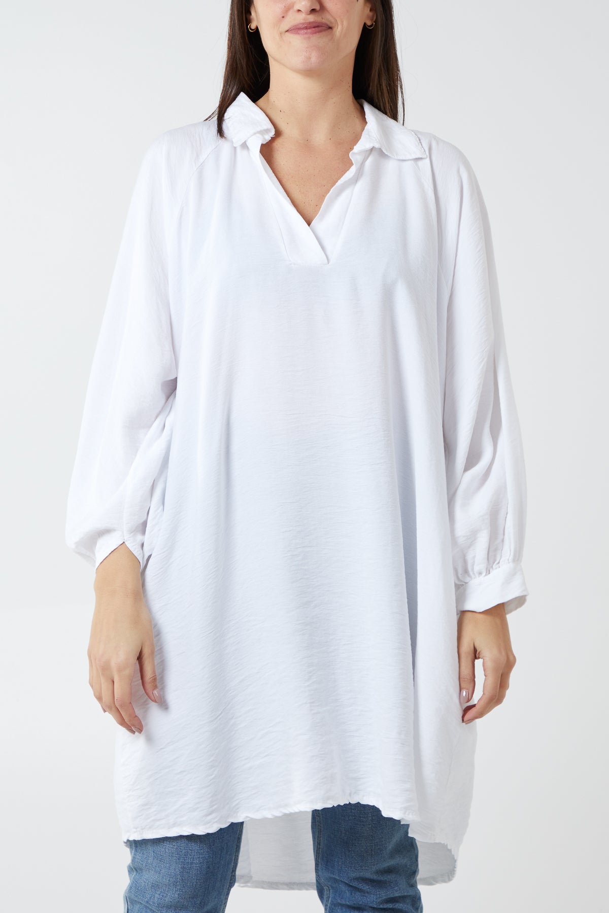 Kiwi Collar Shirt Tunic