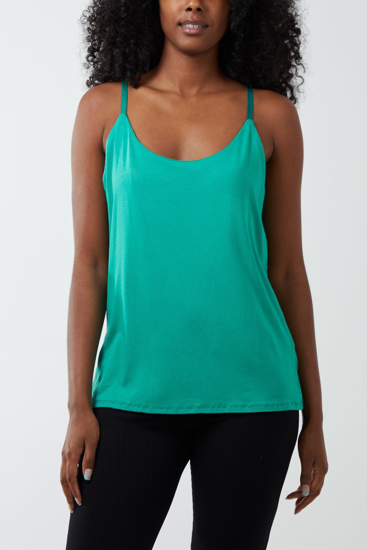 Adjustable Cami Strap Semi Lined Vest
