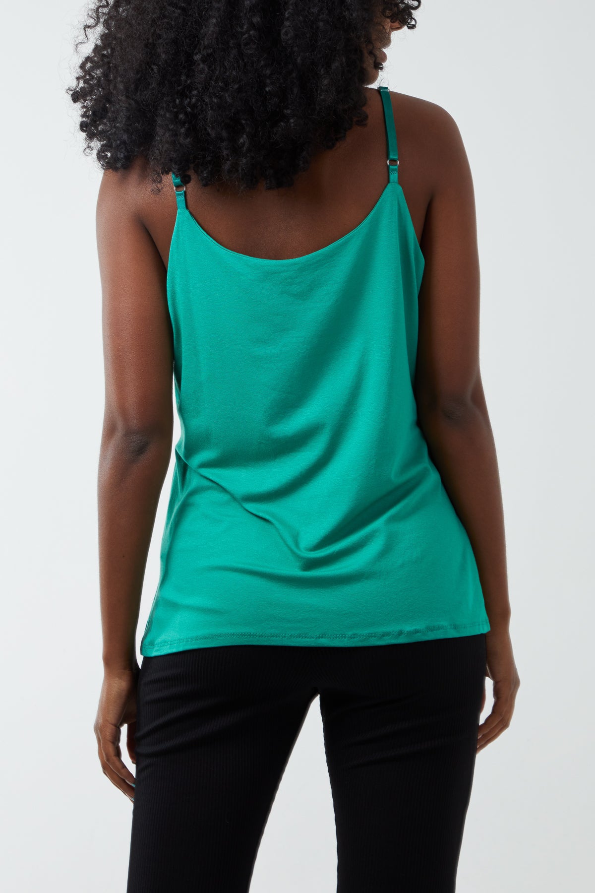 Adjustable Cami Strap Semi Lined Vest