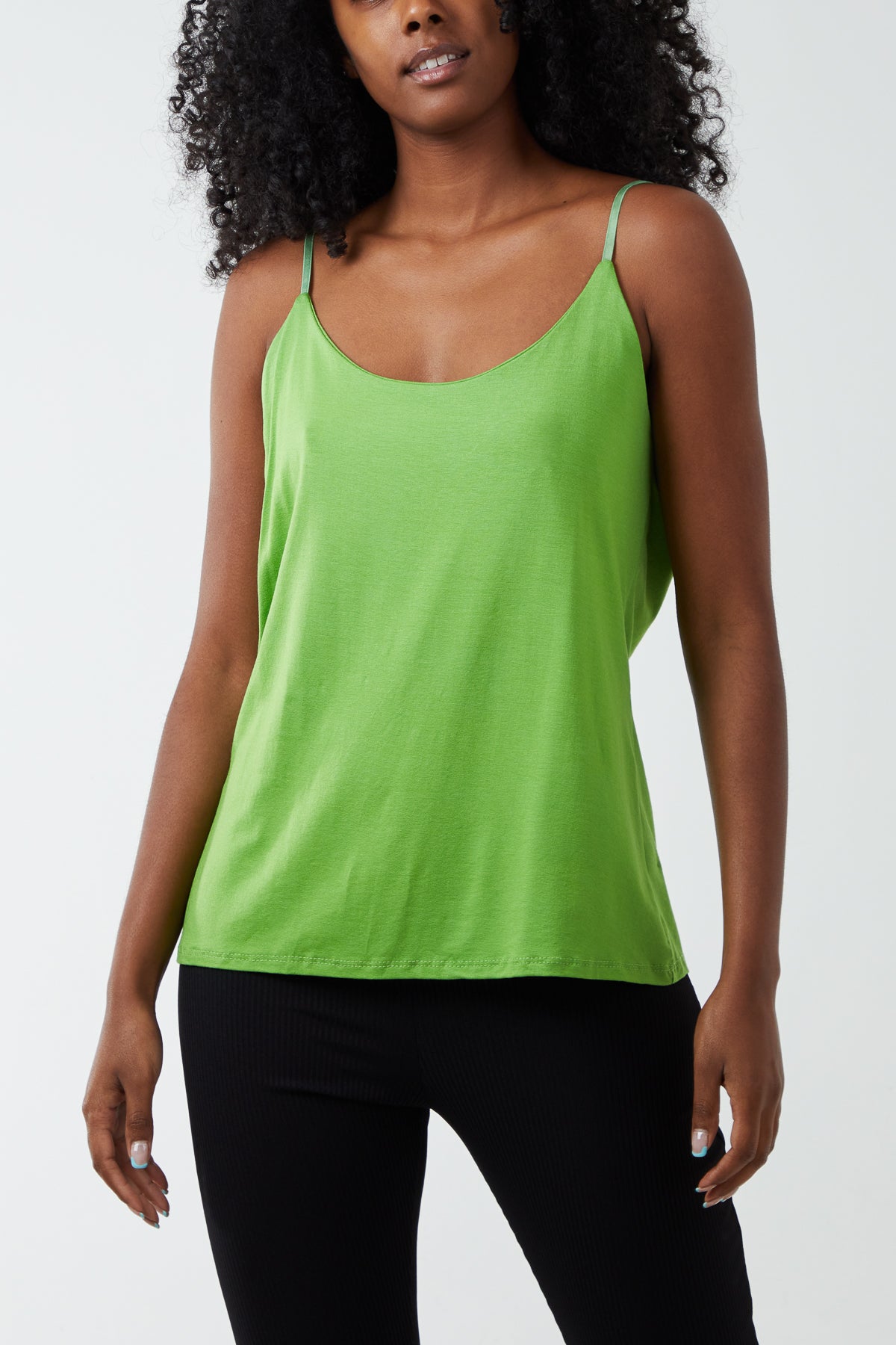 Adjustable Cami Strap Semi Lined Vest