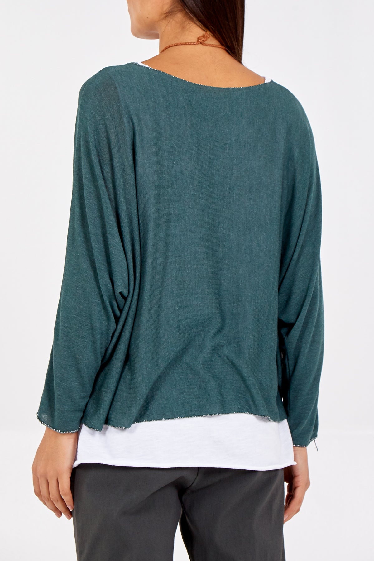 Necklace Double Layer Top