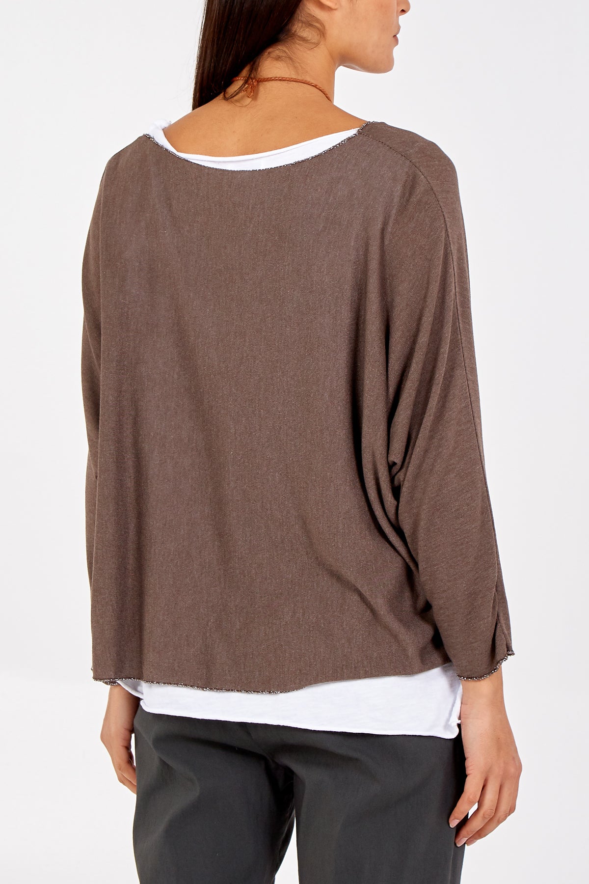 Necklace Double Layer Top