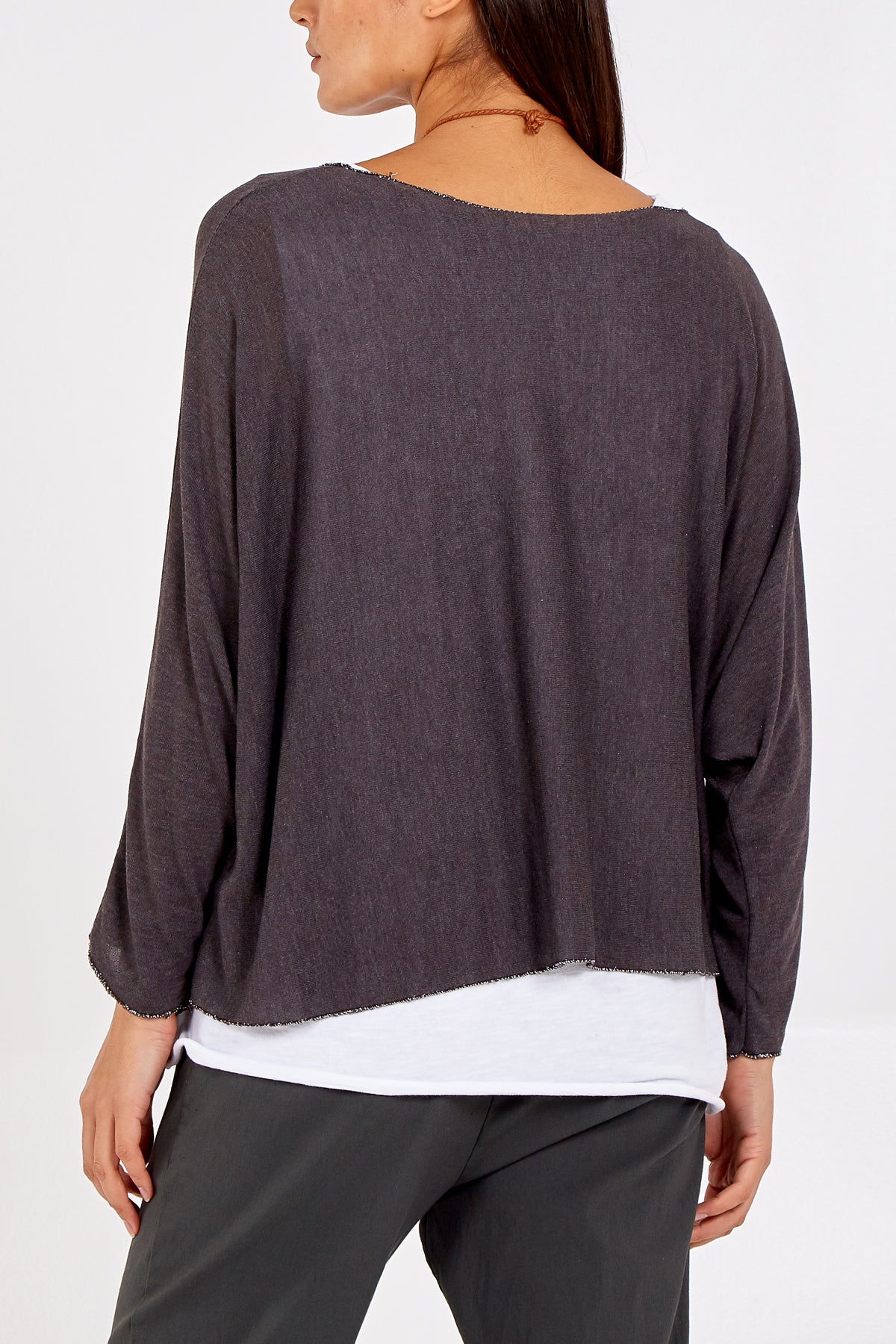Necklace Double Layer Top