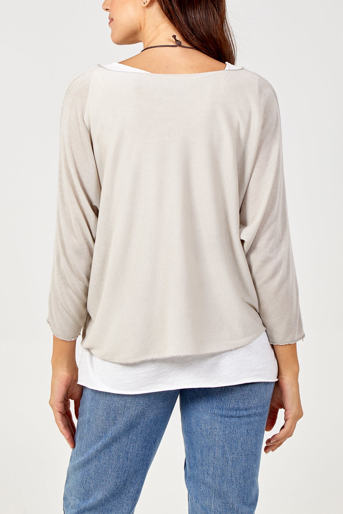 Necklace Double Layer Top