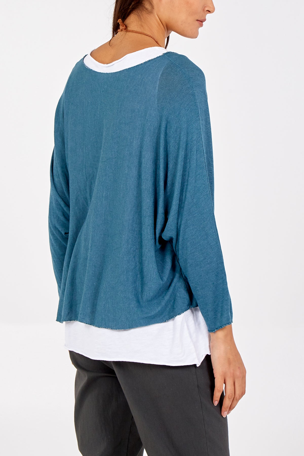 Necklace Double Layer Top