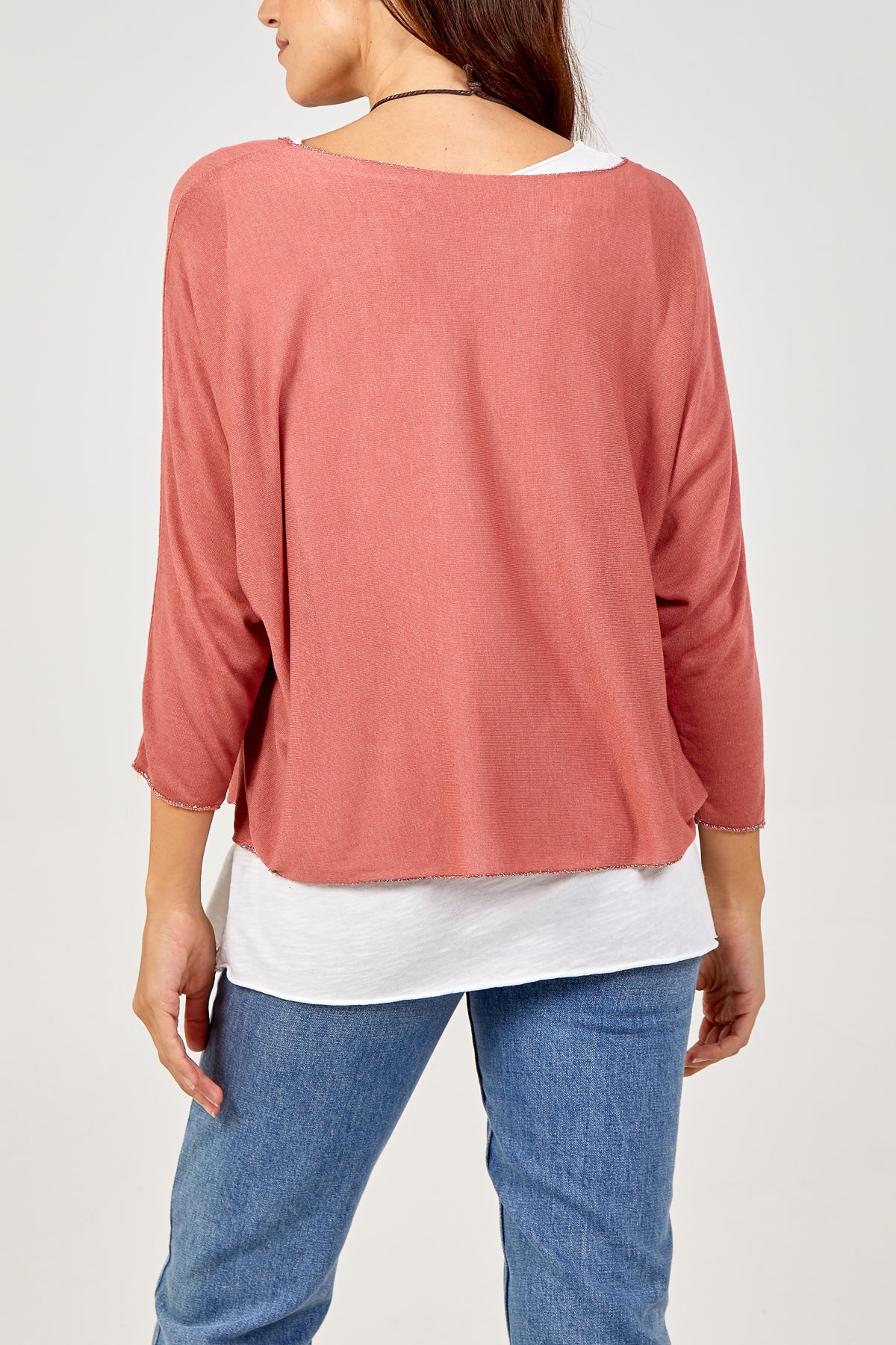 Necklace Double Layer Top