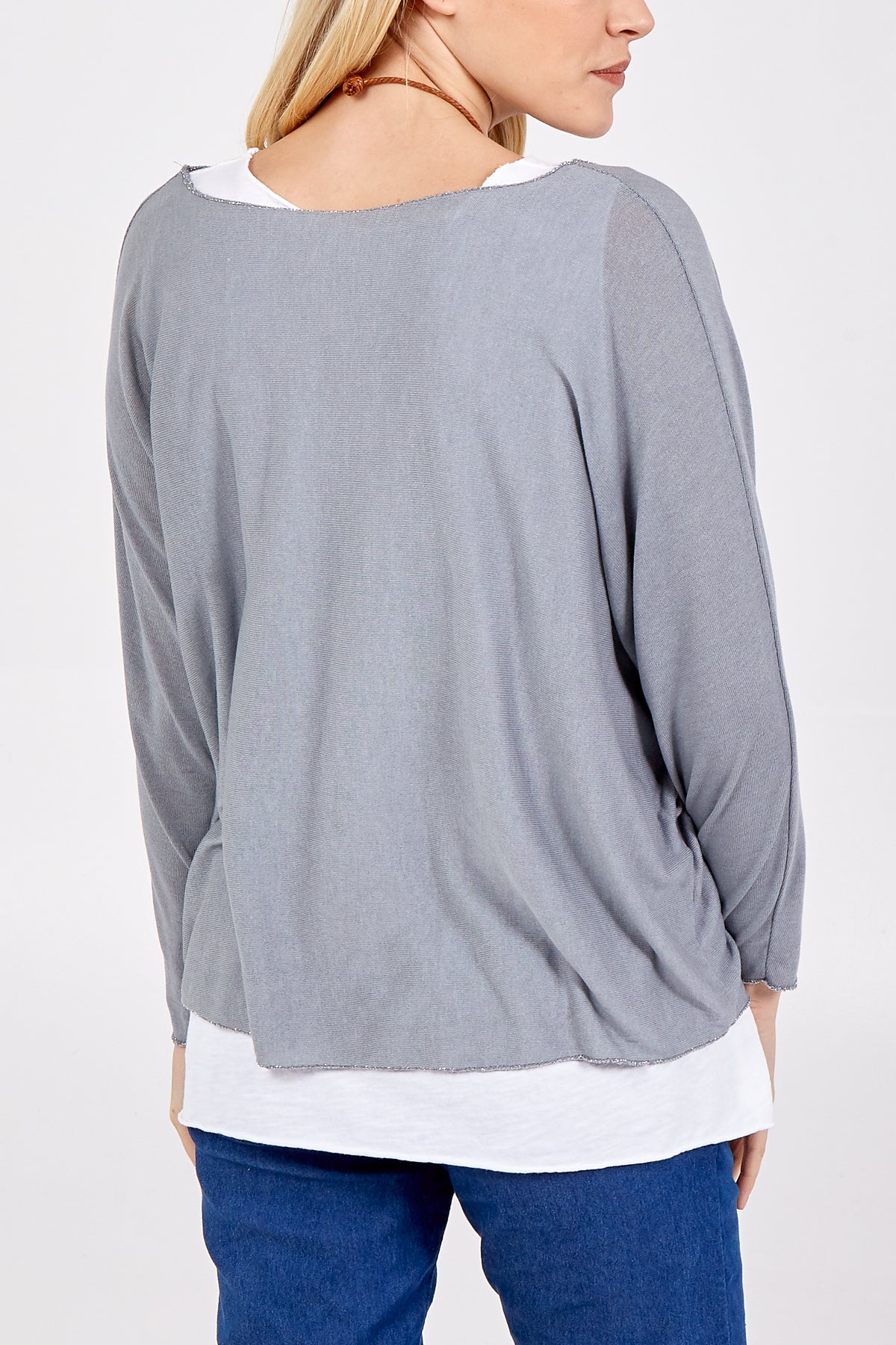 Necklace Double Layer Top