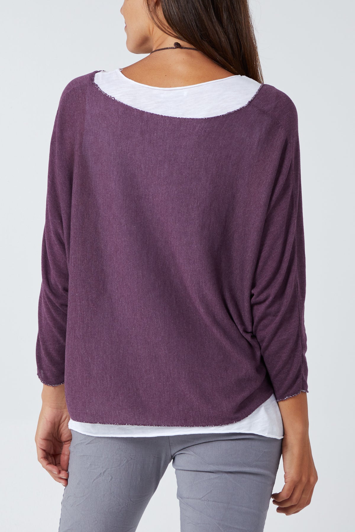 Necklace Double Layer Top