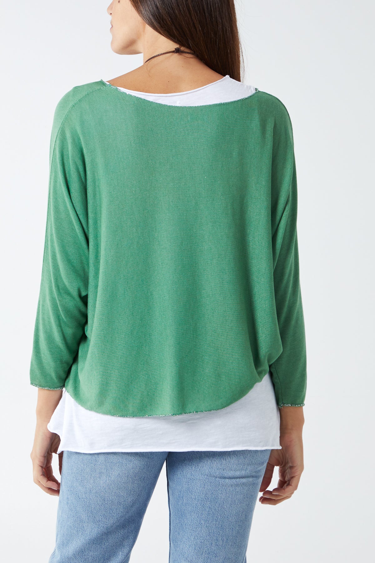 Necklace Double Layer Top