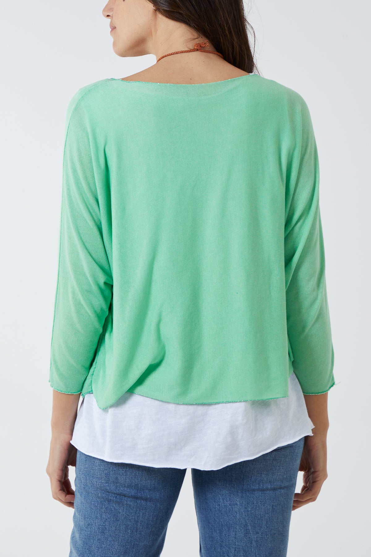 Necklace Double Layer Top