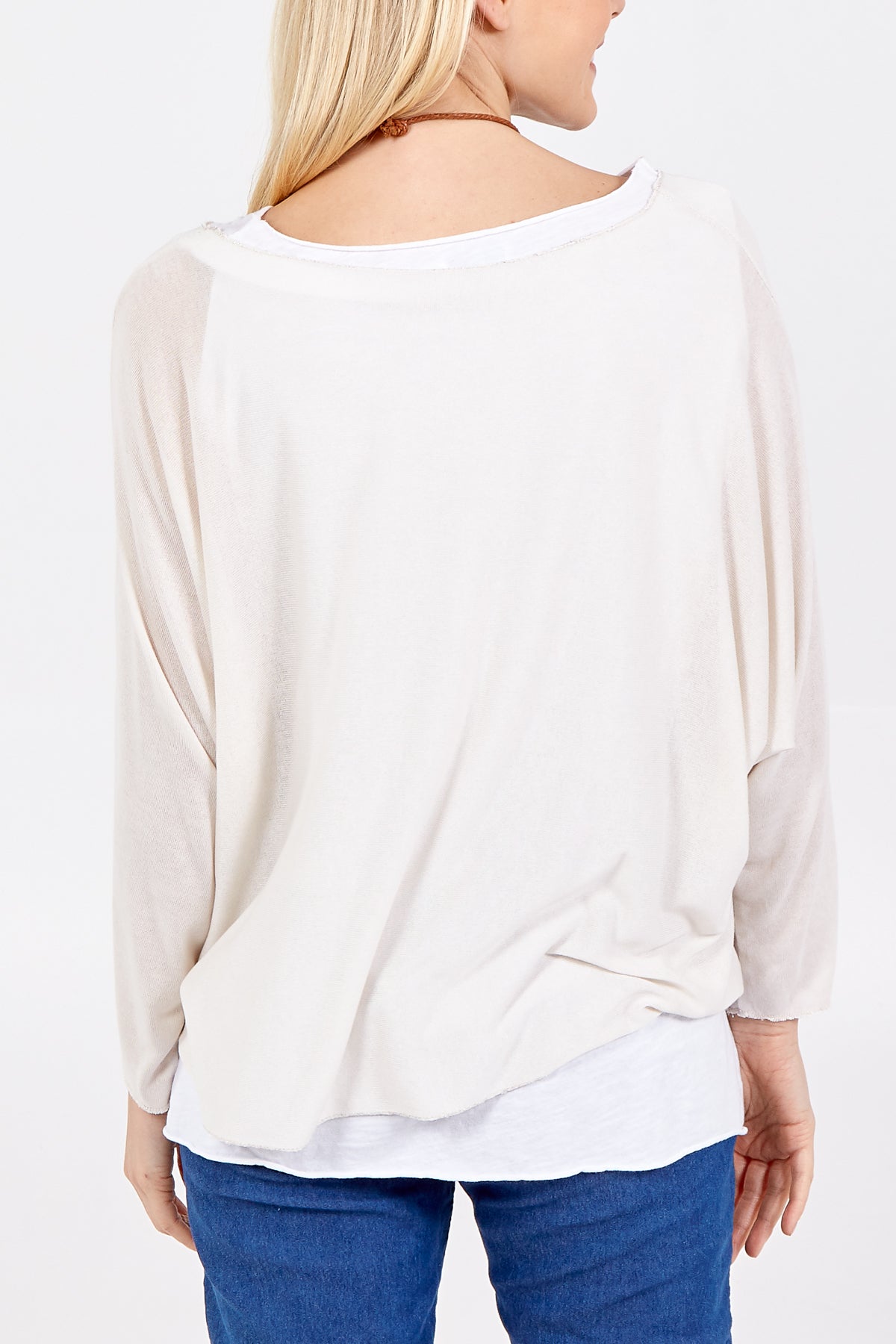 Necklace Double Layer Top