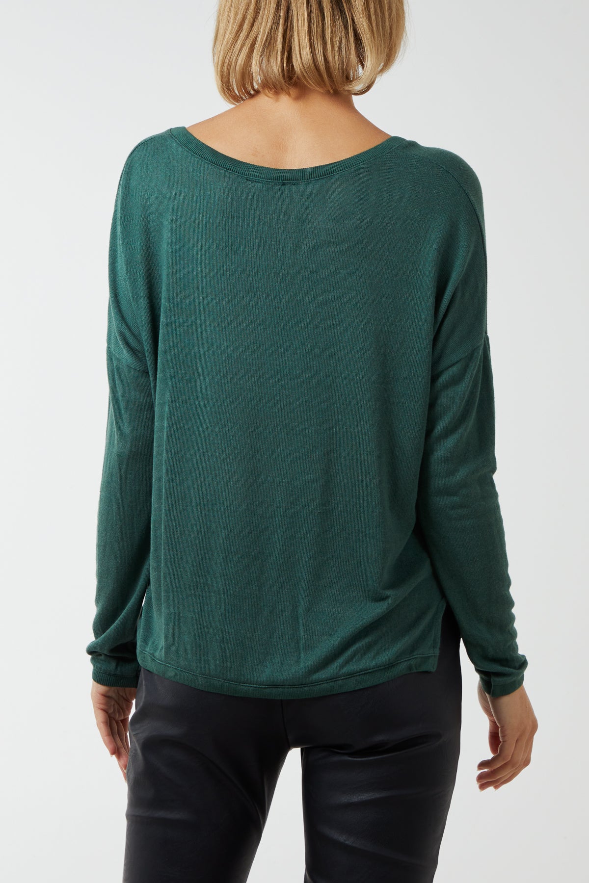 Fine Knit Button Cropped Cardigan