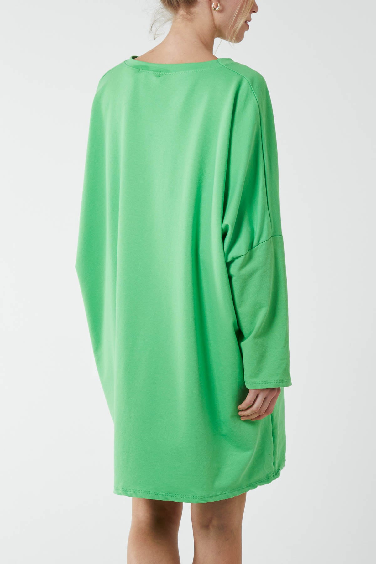 Oversized Sweat Shirt Mini Dress