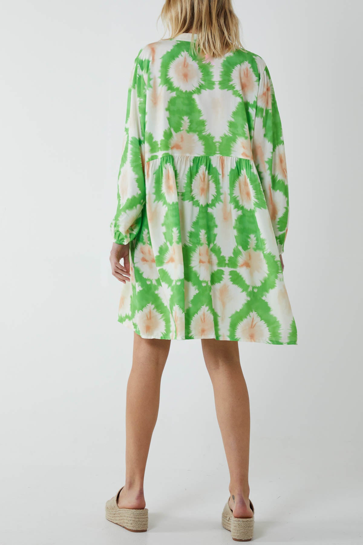 Tie Dye Smock Dress