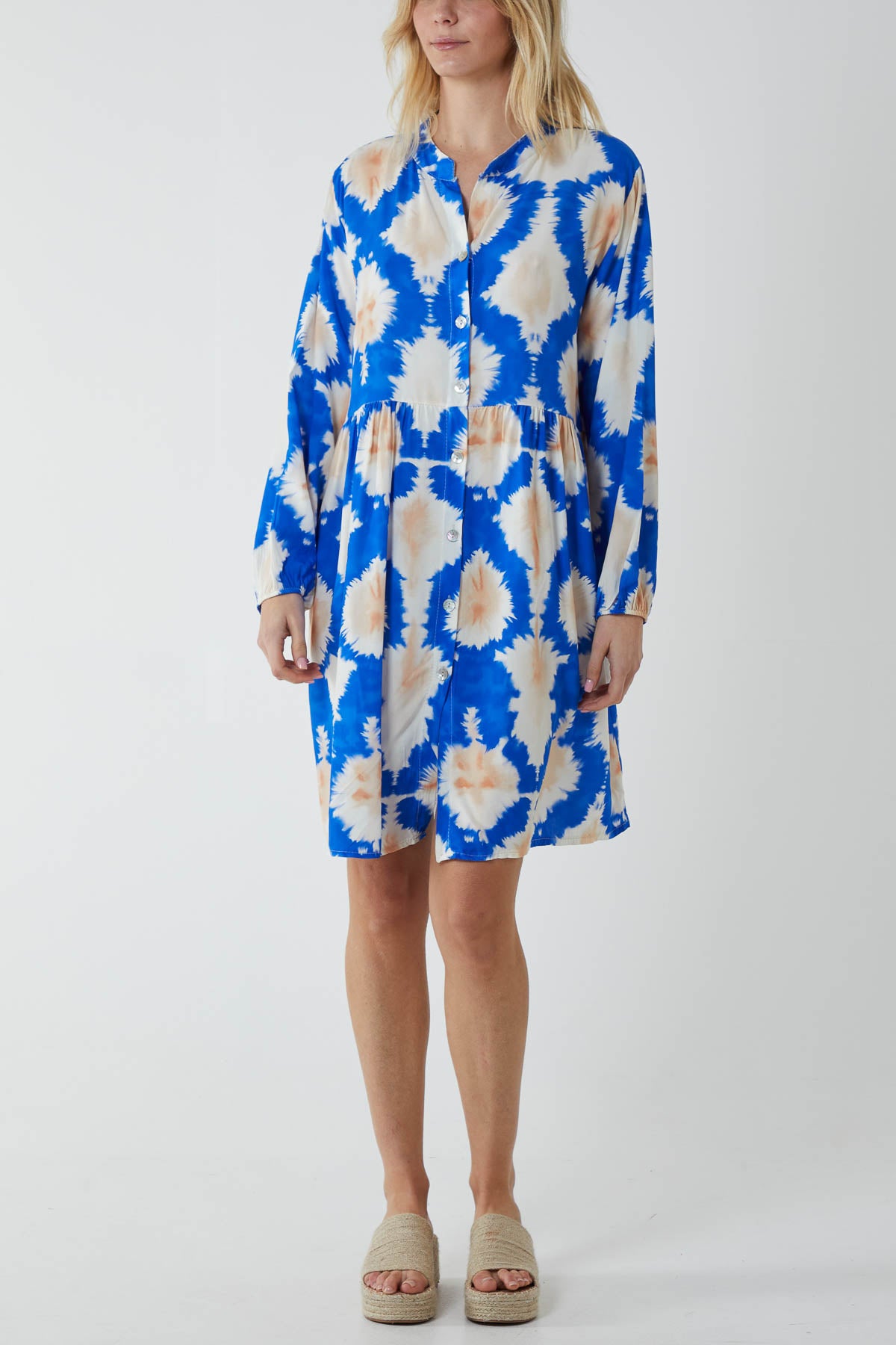 Tie Dye Smock Dress