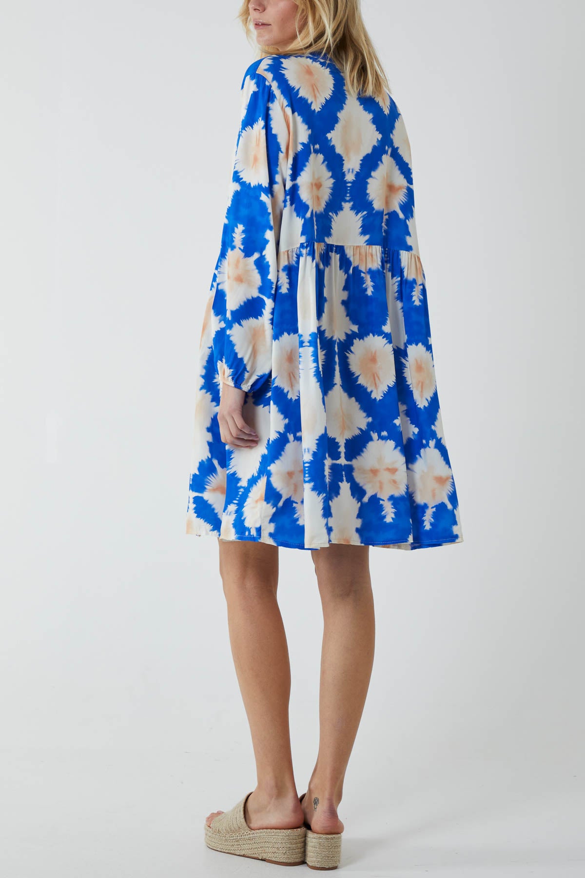 Tie Dye Smock Dress
