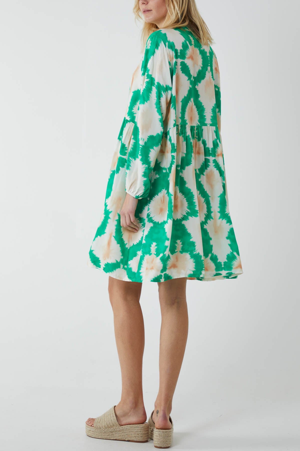 Tie Dye Smock Dress