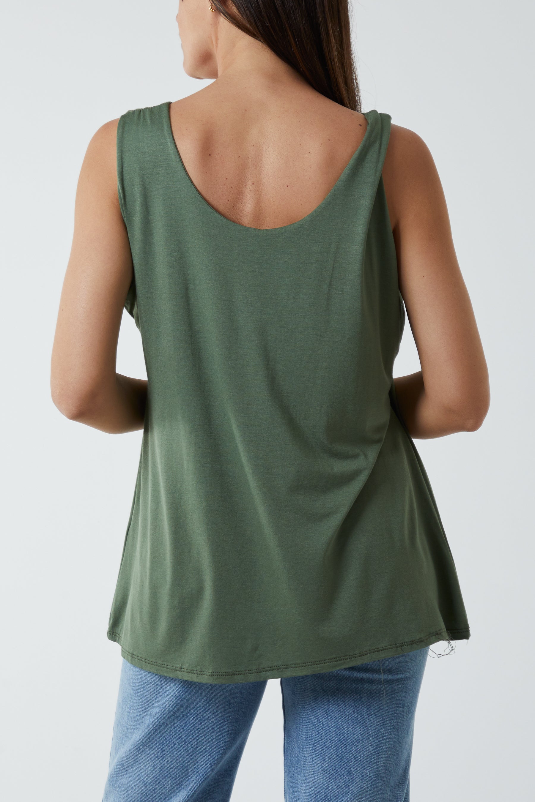 Double Layer Scoop Vest