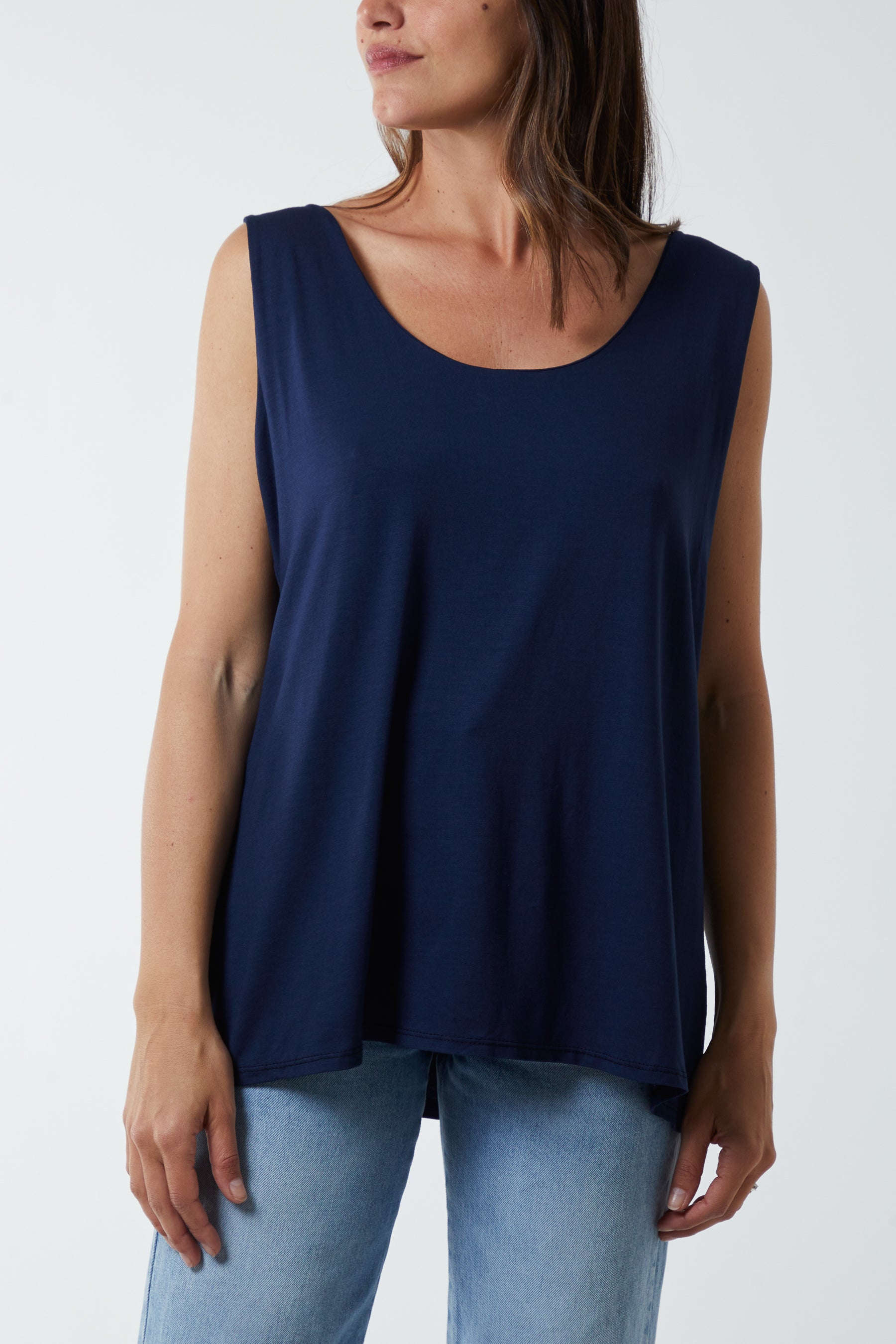 Double Layer Scoop Vest