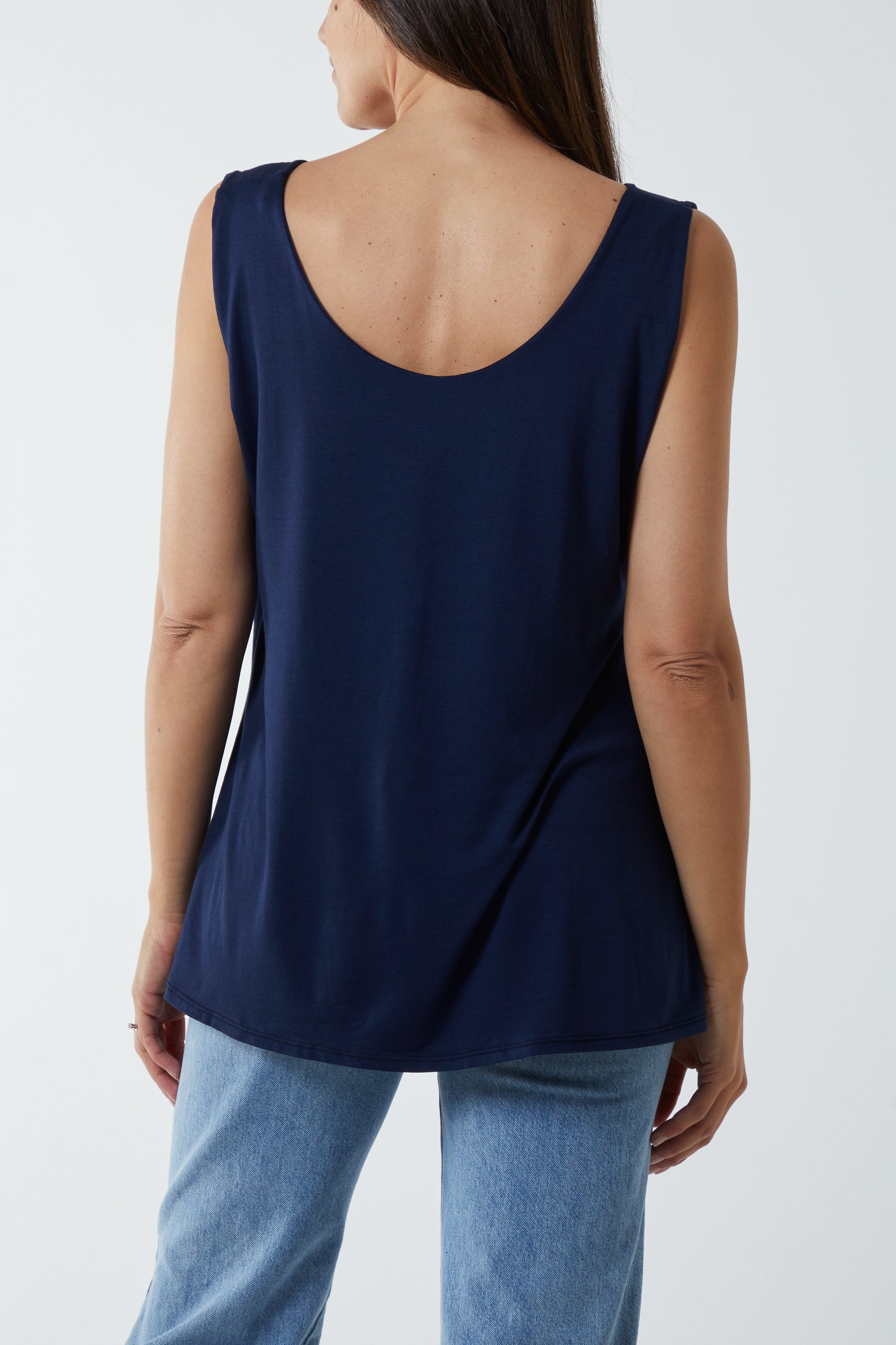 Double Layer Scoop Vest