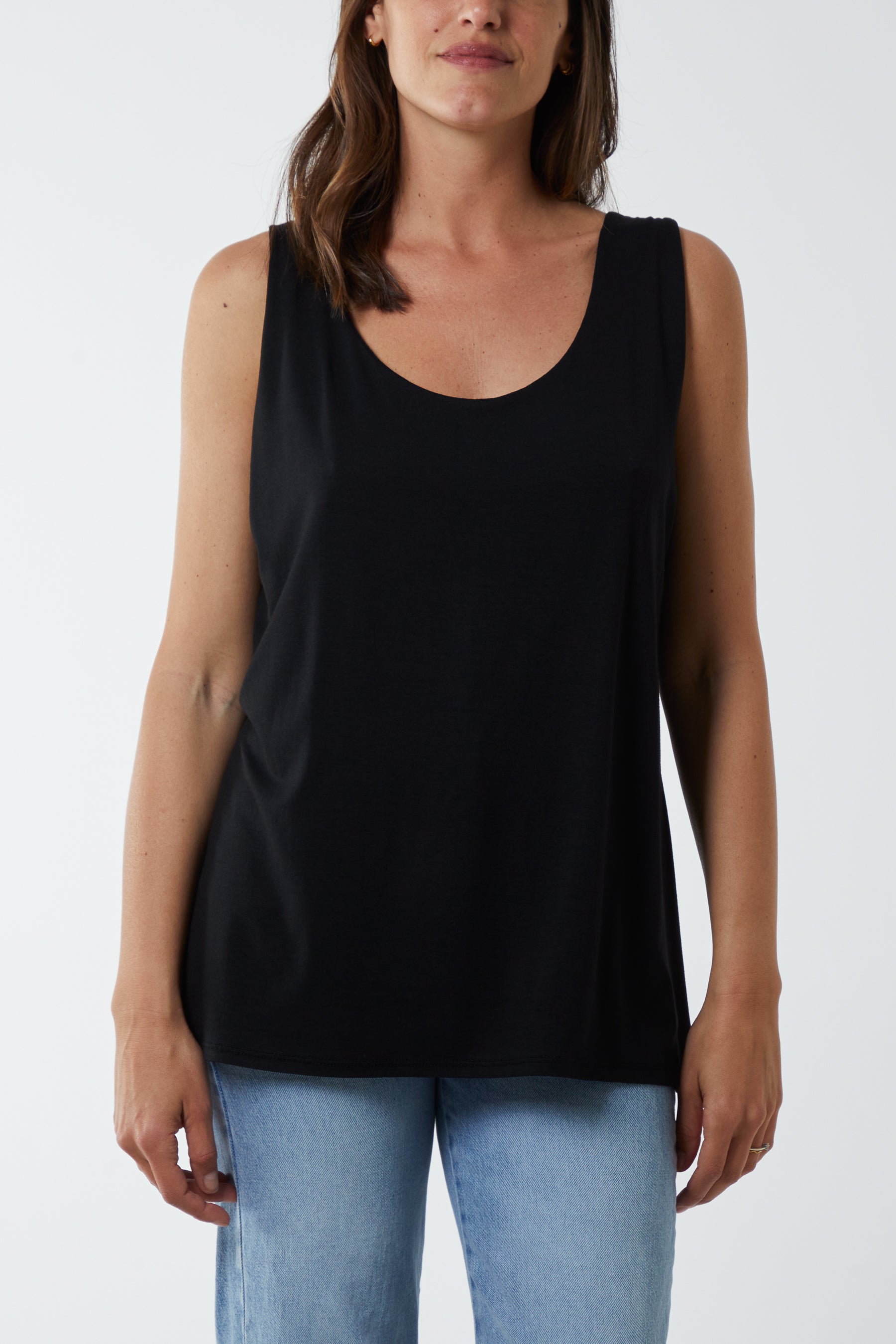 Double Layer Scoop Vest