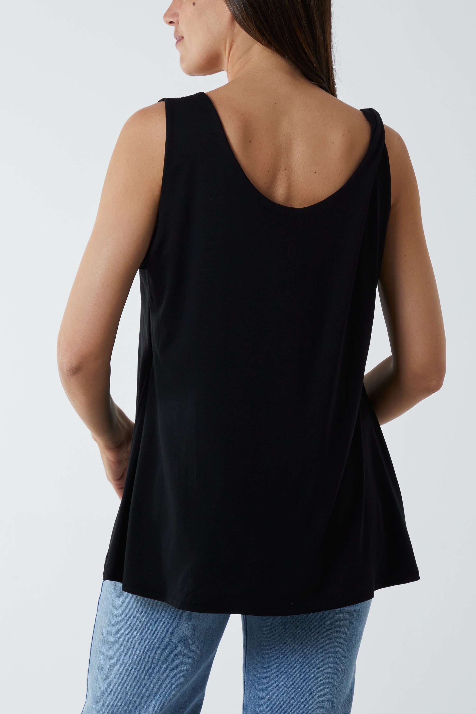 Double Layer Scoop Vest