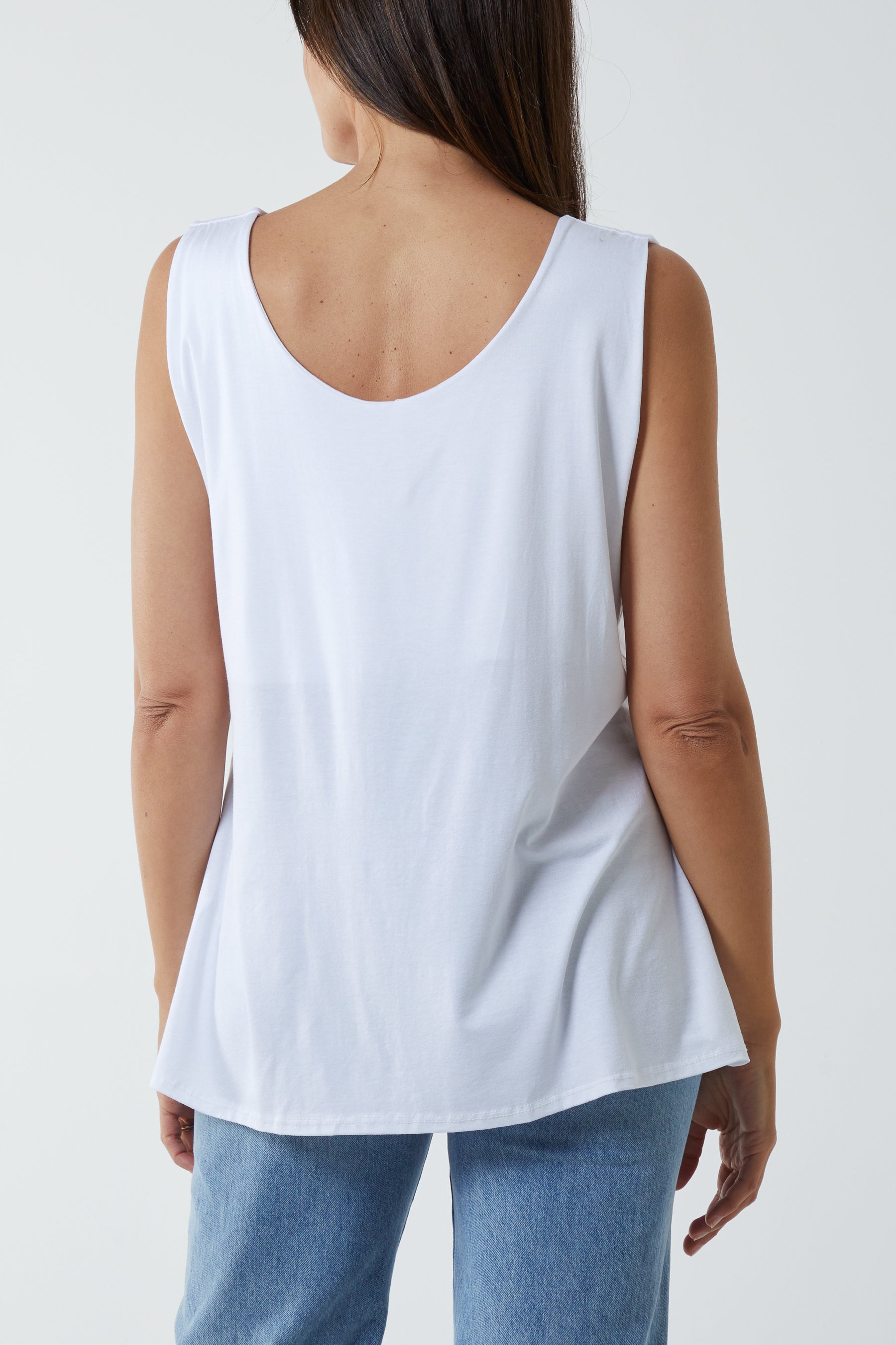 Double Layer Scoop Vest