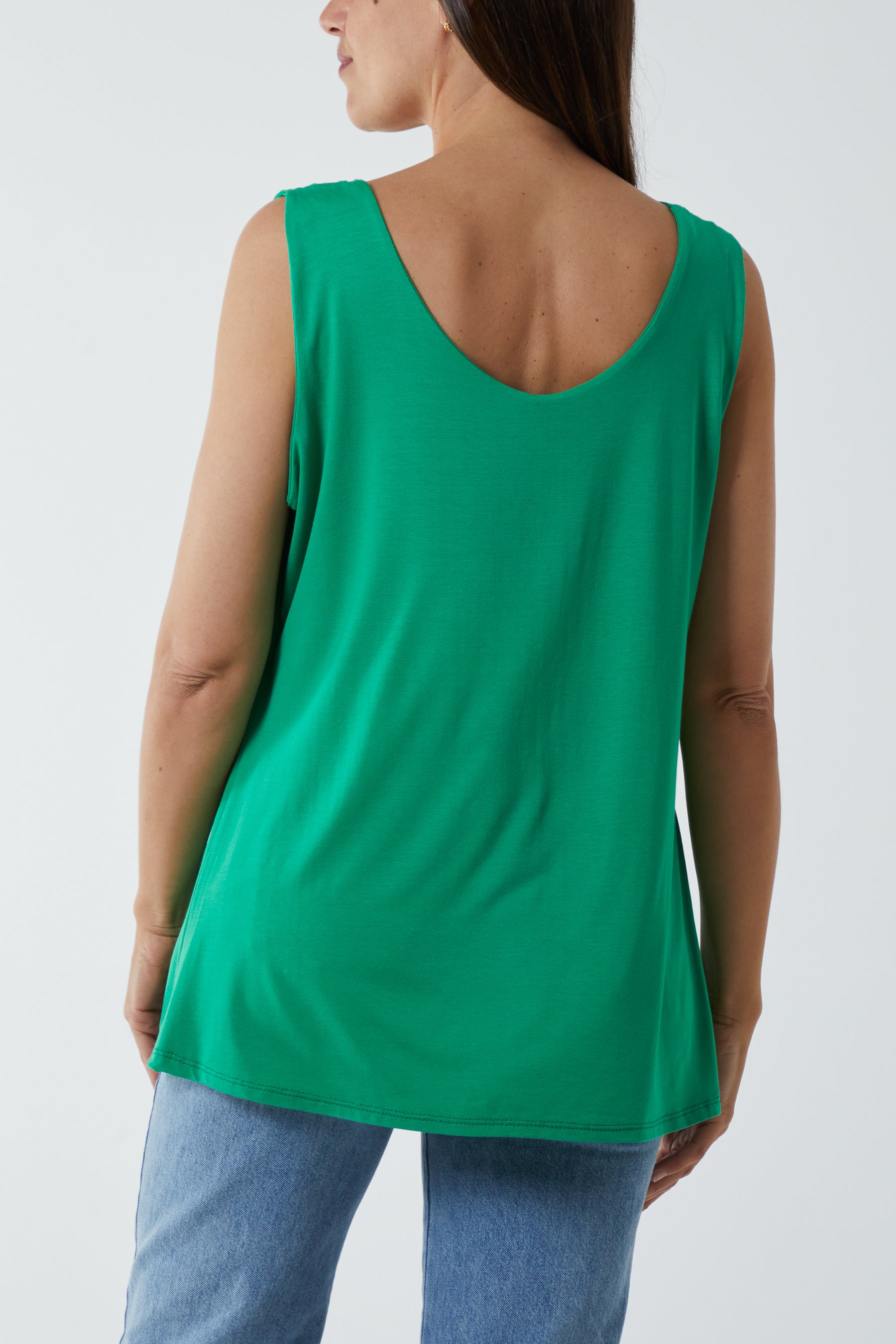 Double Layer Scoop Vest