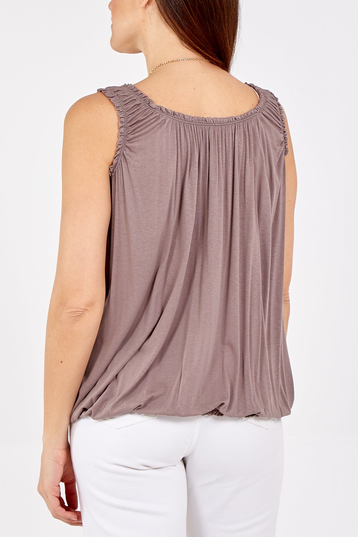 Balloon Frill Vest Top