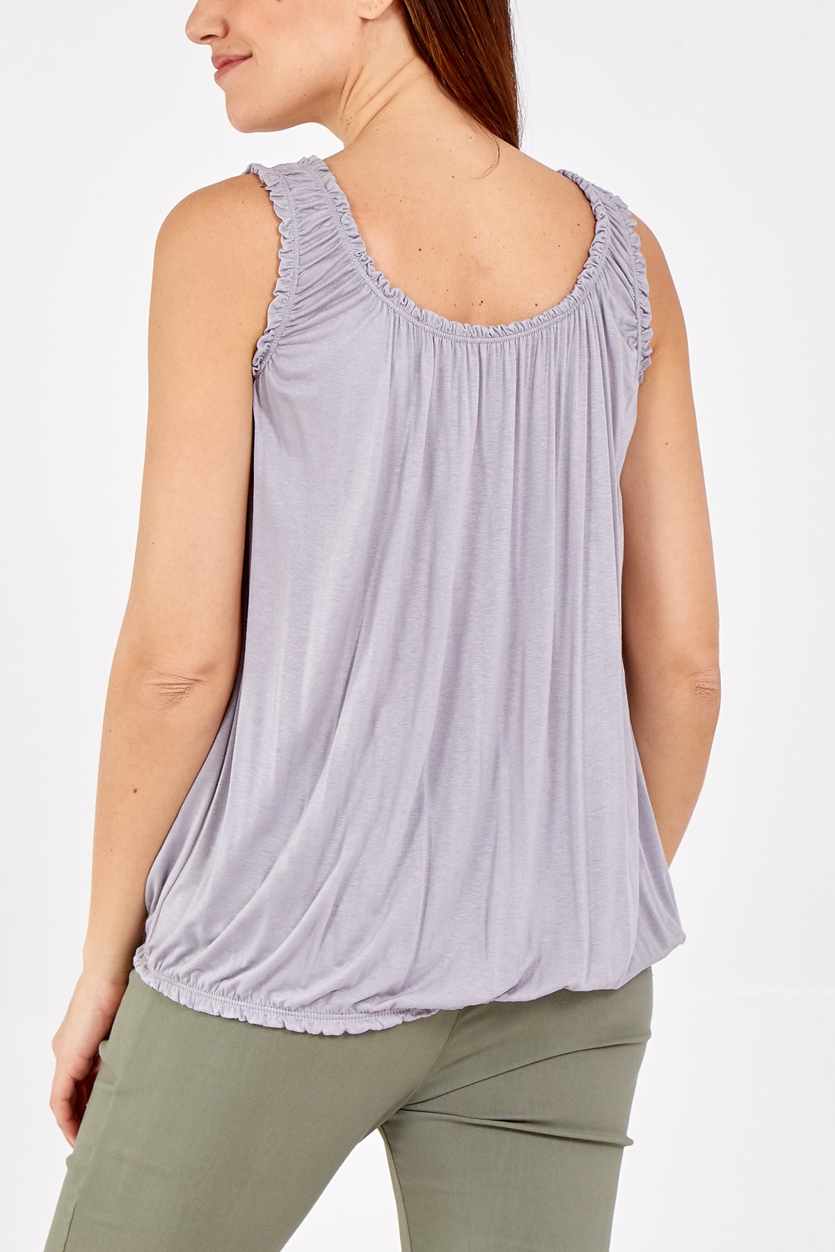 Balloon Frill Vest Top